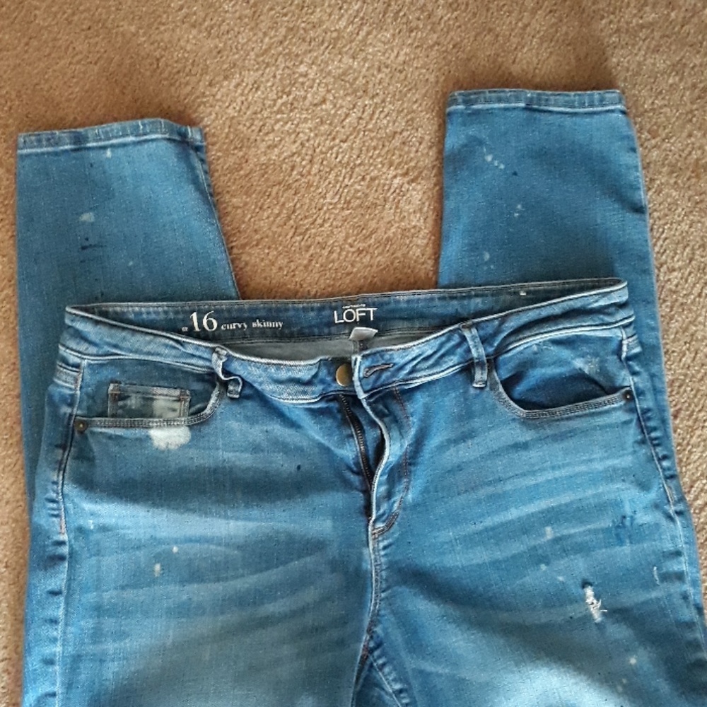 Loft skinny jeans